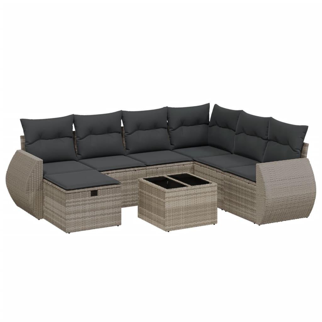 VidaXL Garten sofagarnitur poly-rattan