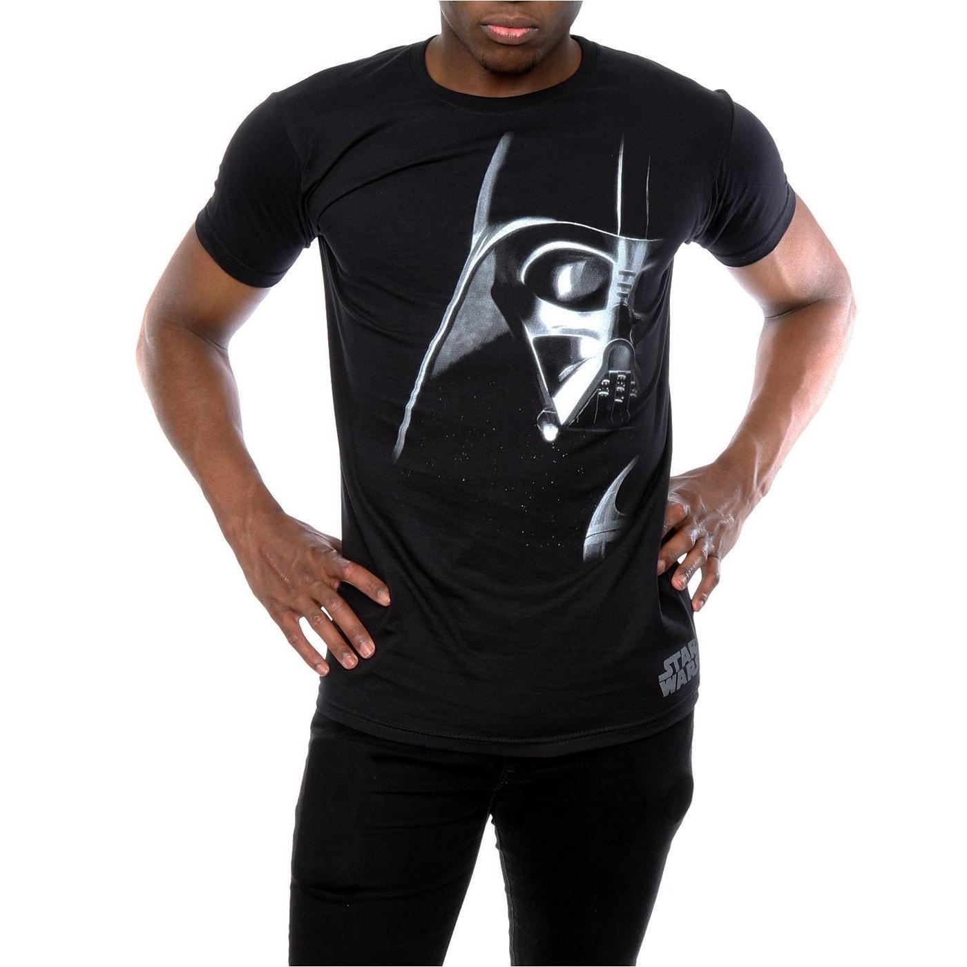 STAR WARS Darth Vader Gesicht Print T-Shirt