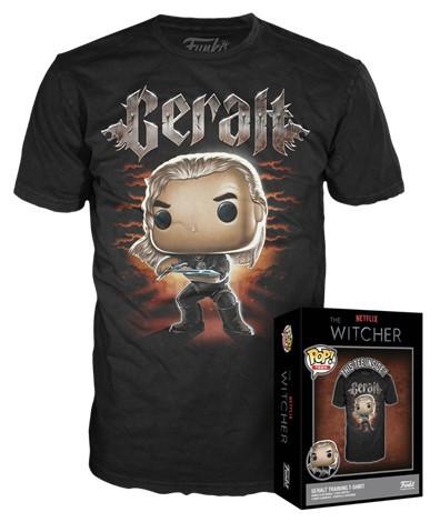 Funko Funko POP! Boxed Tee (L) The Witcher: Geralt (EMEA)