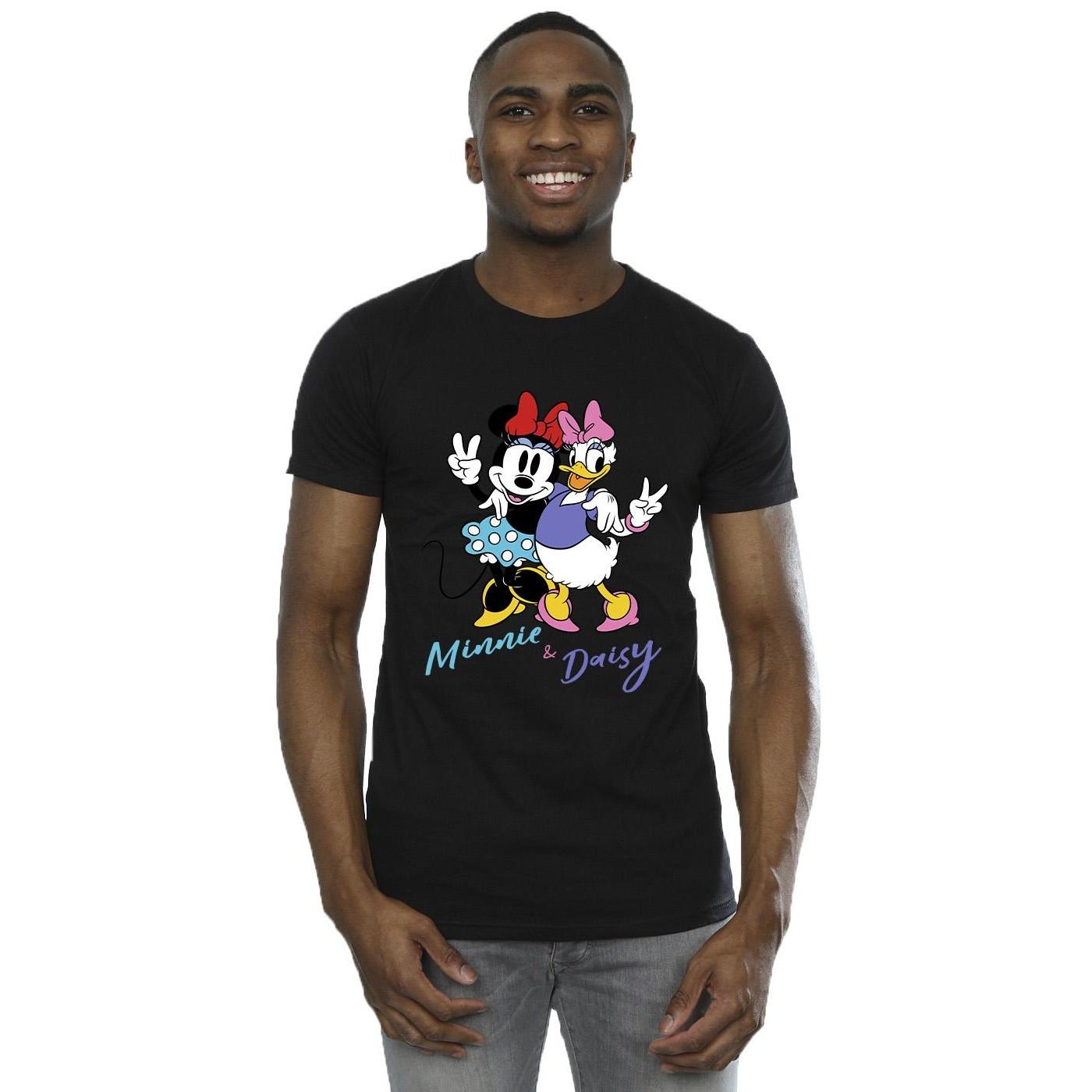 Disney Minnie und Daisy Grafik Print T-Shirt