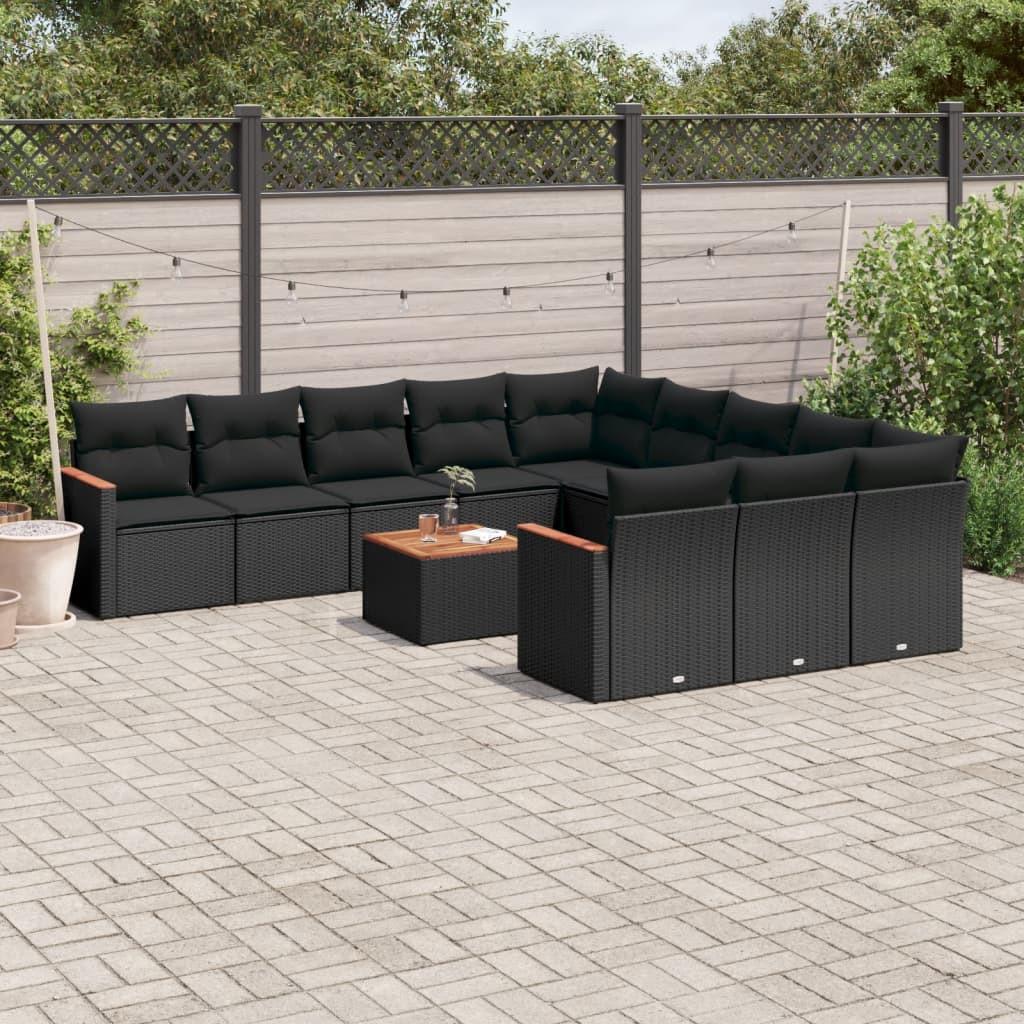 VidaXL Garten sofagarnitur poly-rattan