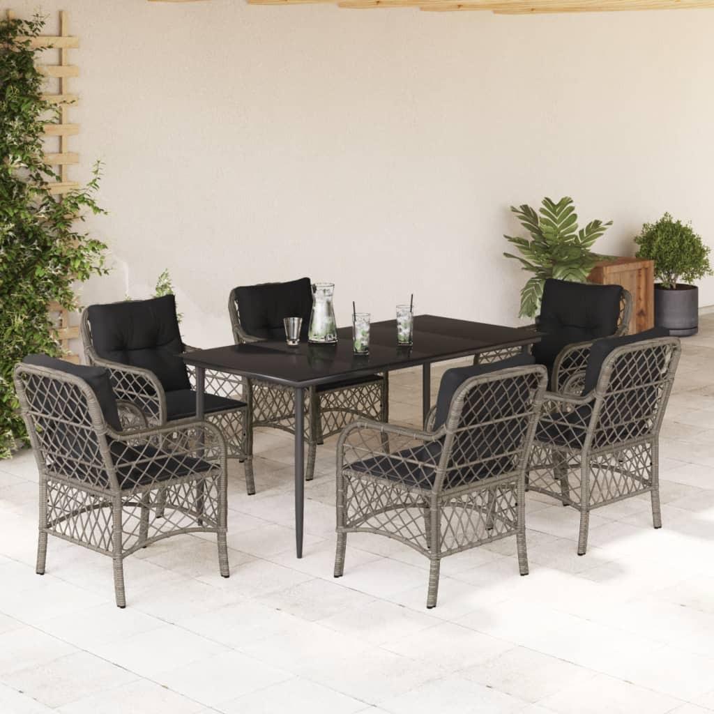 VidaXL Garten essgruppe poly-rattan