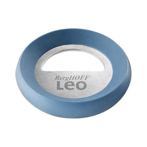 Berghoff Flaschenöffner Leo Line Silber/Hellblau