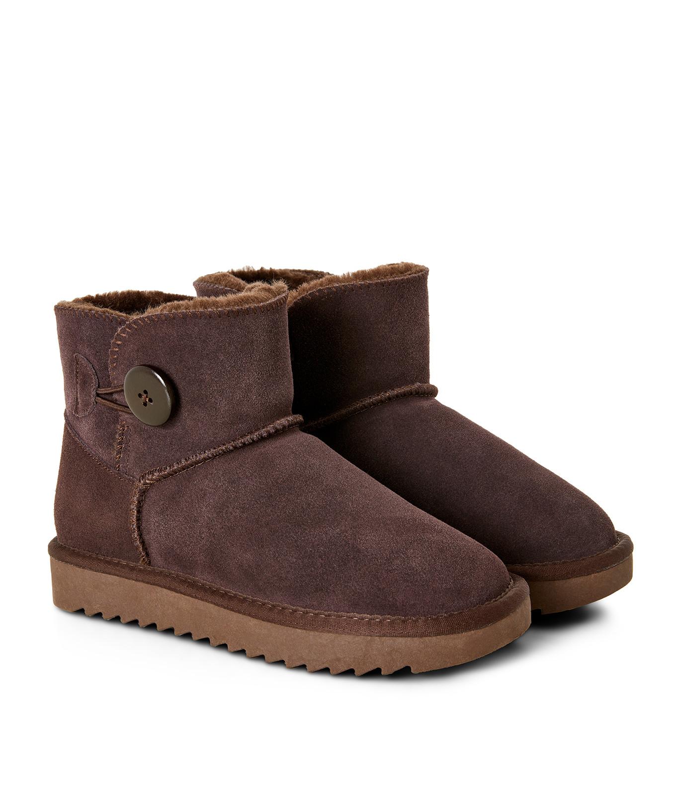 Joe Browns Wildleder-Stiefeletten mit Knopfleiste