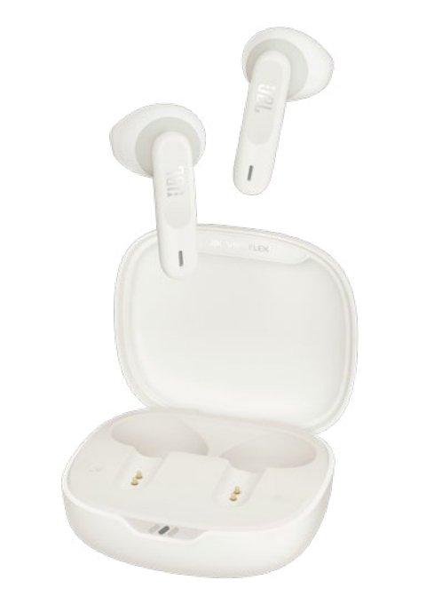 JBL JBL Vibe Flex Kopfhörer Kabellos im Ohr Musik Bluetooth Weiß