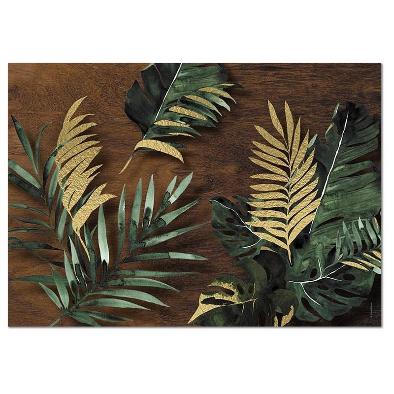 trendform Papiertischset TROPICAL GOLD 4 Sujets à 12 Blatt