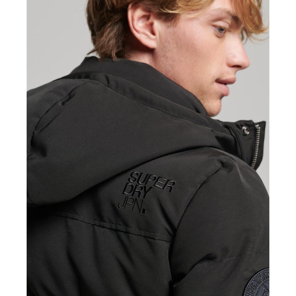 Superdry daunenjacke mit kapuze everest