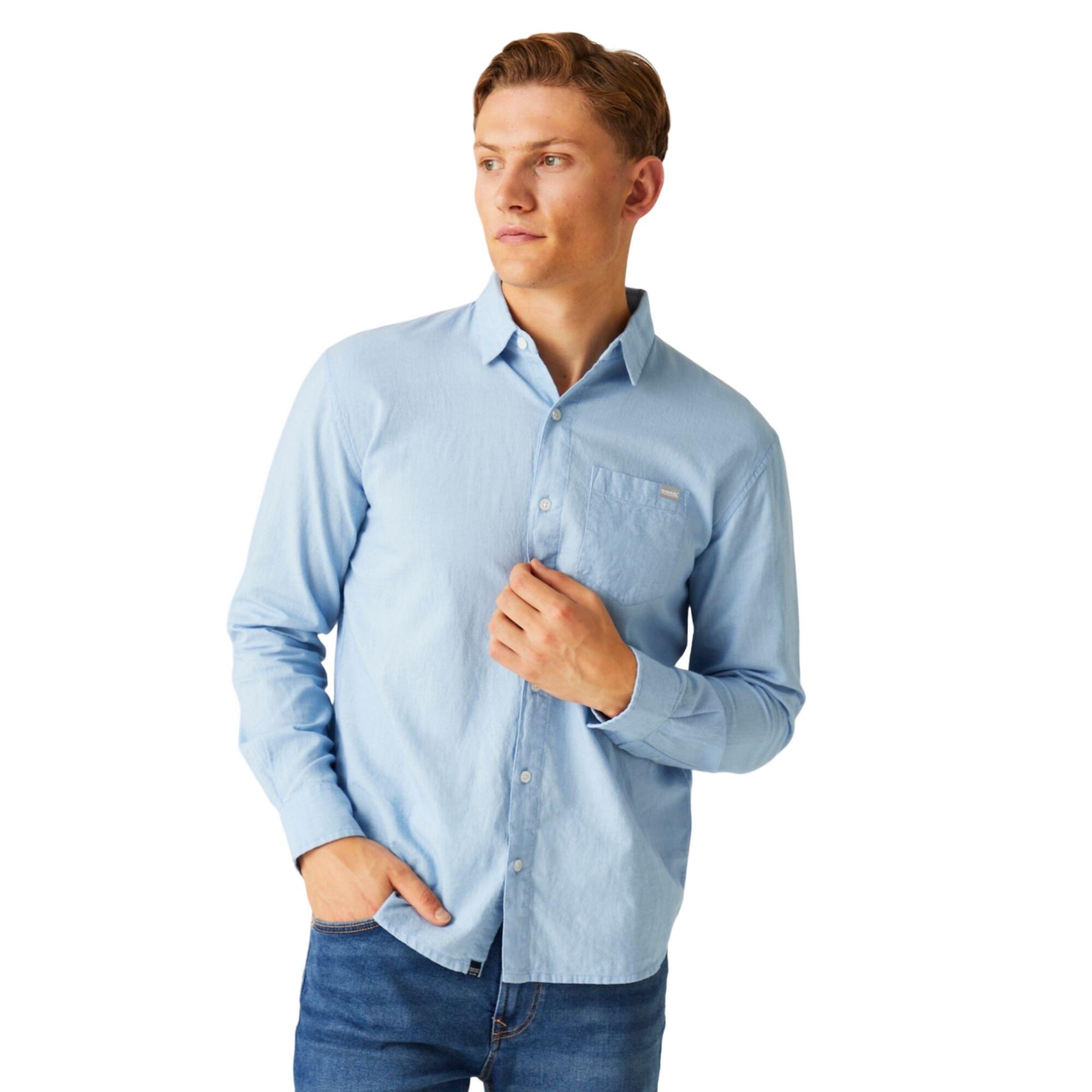 Regatta Babbinswood Langarm Regular Fit Hemd