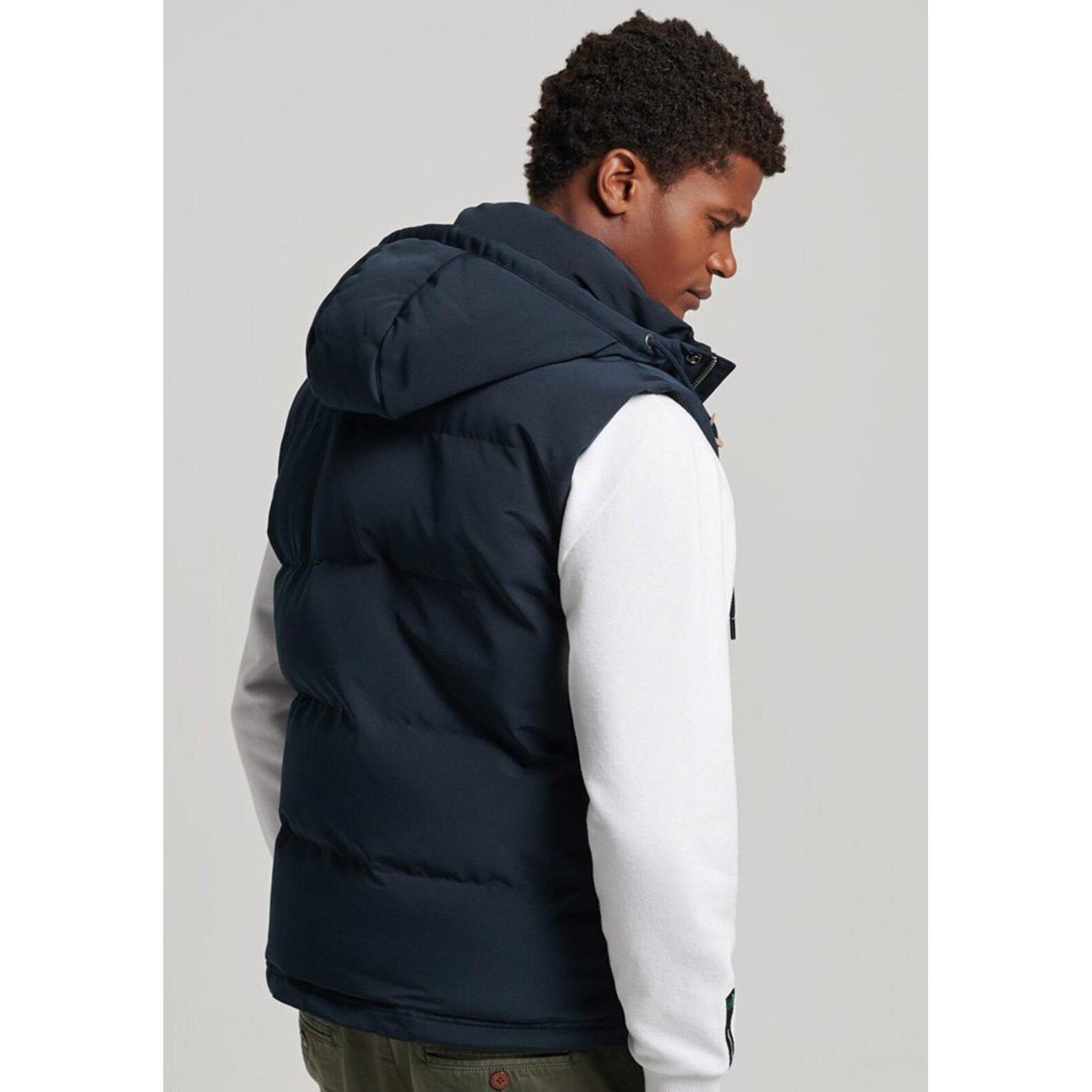 Superdry ärellose daunenjacke it kapuze everst