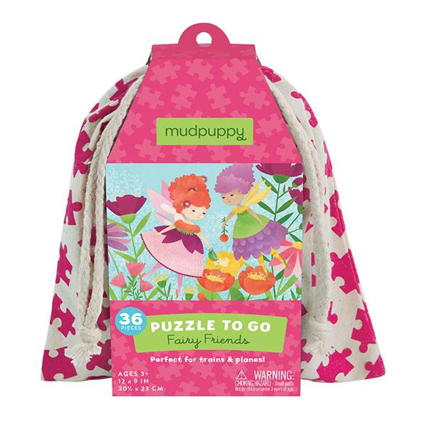 mudpuppy Feenfreunde, Puzzle im Sack