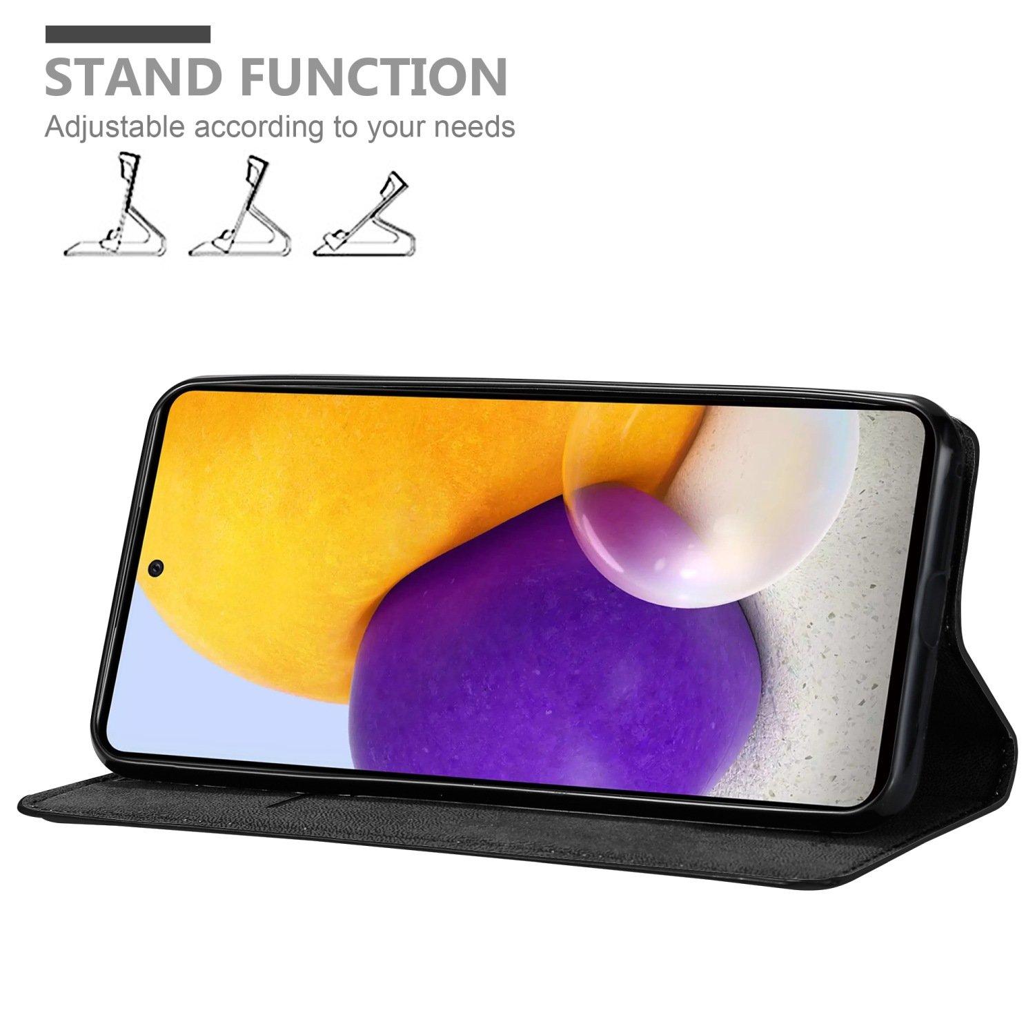 Cadorabo Hülle für Samsung Galaxy A73 5G Magnetverschluss, Kartenfach