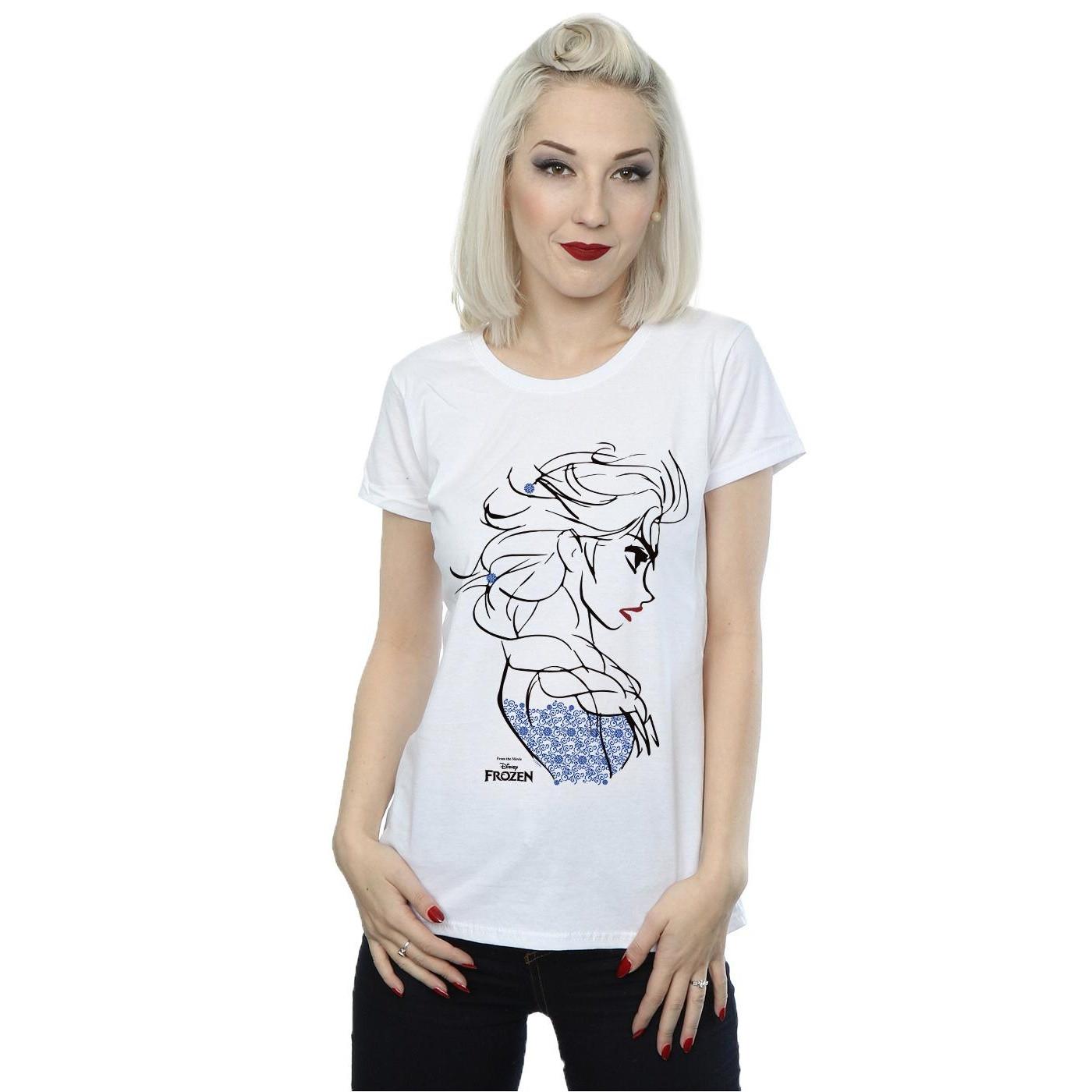 Disney Frozen Elsa Profil T-Shirt