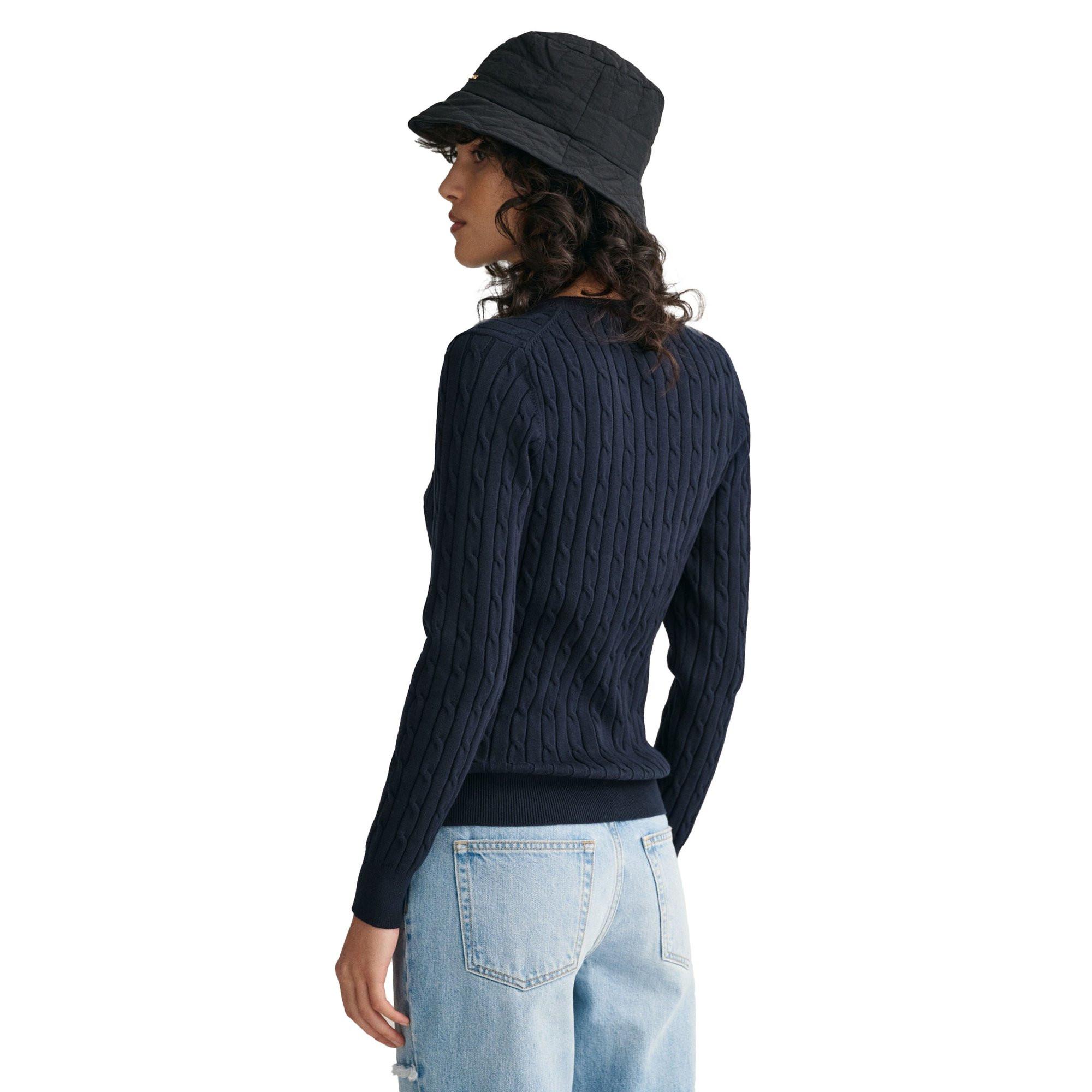 GANT Strickpullover Figurbetont