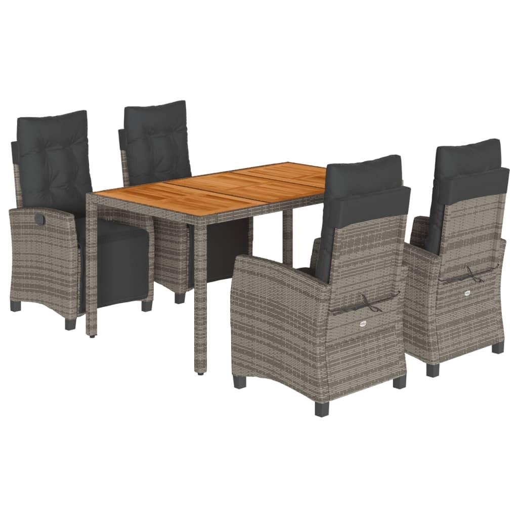 VidaXL Garten essgruppe poly-rattan