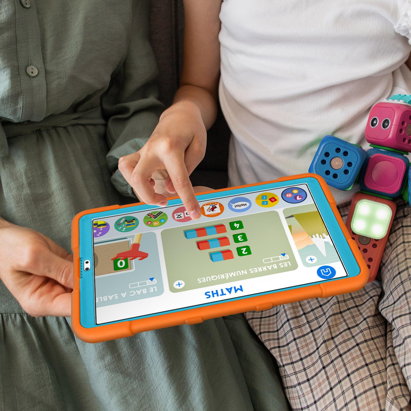 Avizar Hülle Samsung Tab A7 Lite Orange / Blau