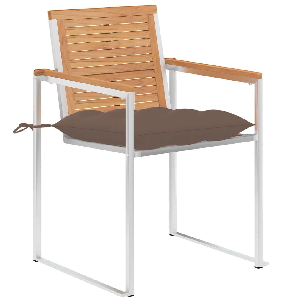VidaXL Gartenstuhl teak