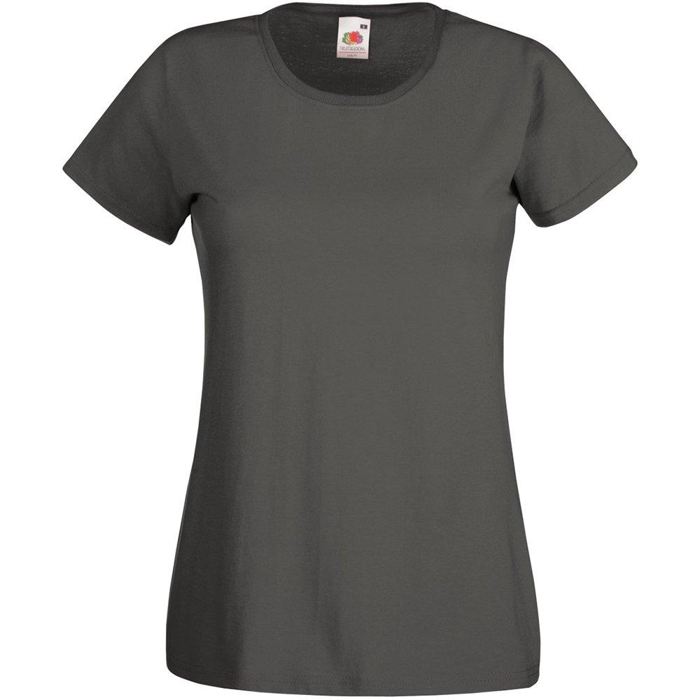 Universal Textiles Value Fitted Kurzarm Freizeit T-Shirt