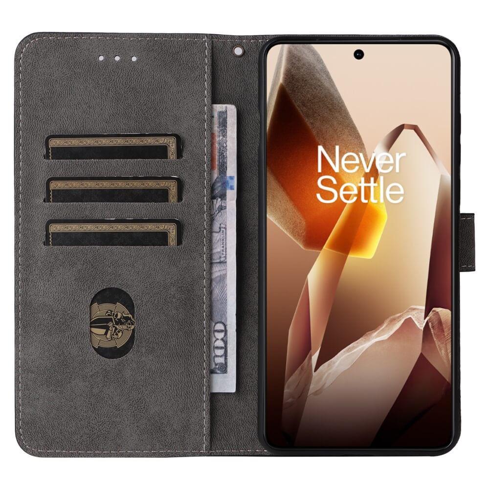 Cover-Discount OnePlus 13 - Ledertasche mit RFID Blocker