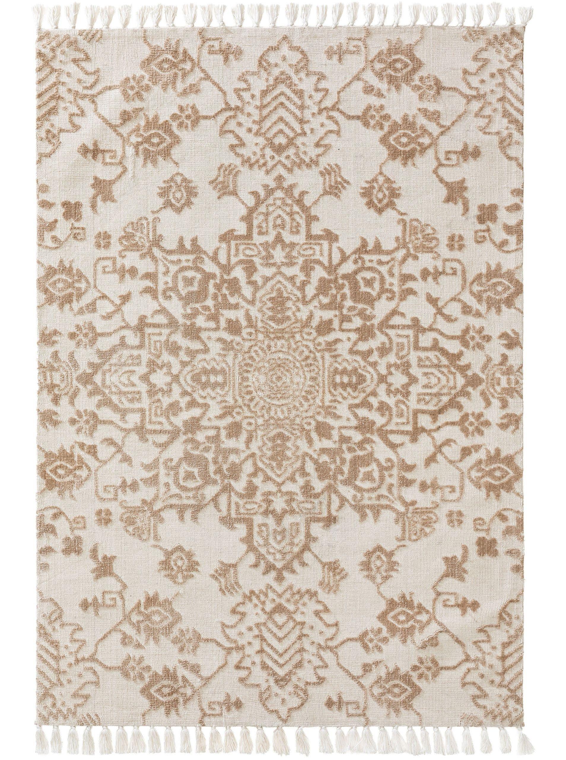 Benuta Teppich Elias Beige