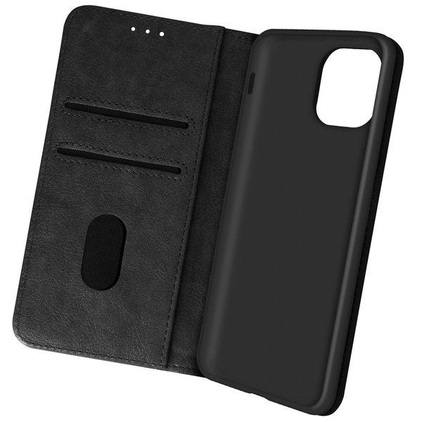Avizar Chersterfield Etui iPhone 13 Pro Schwarz