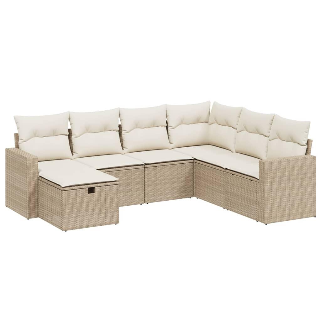 VidaXL Garten sofagarnitur poly-rattan