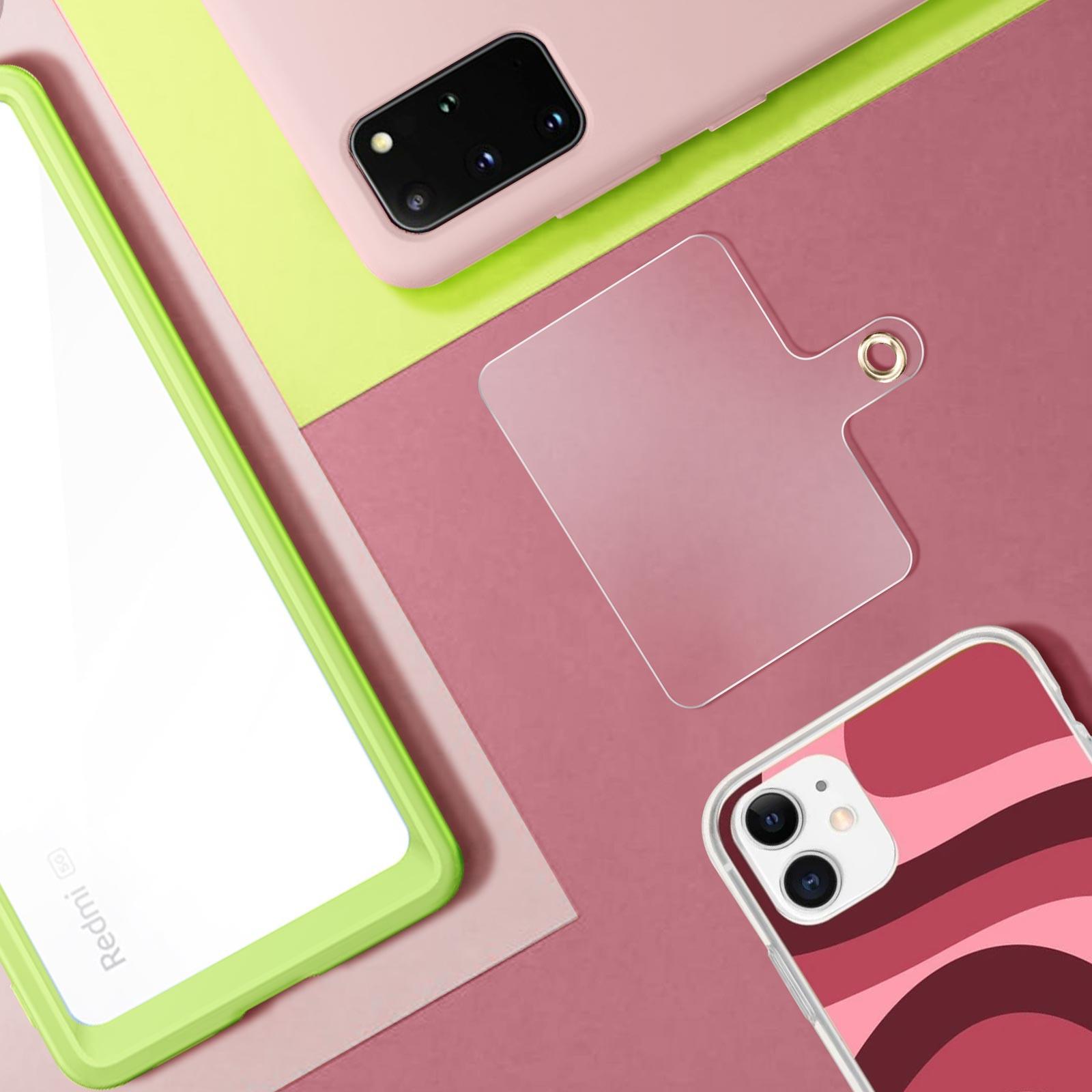 Avizar LoopLock Schlaufe Pudderrosa / Neongelb