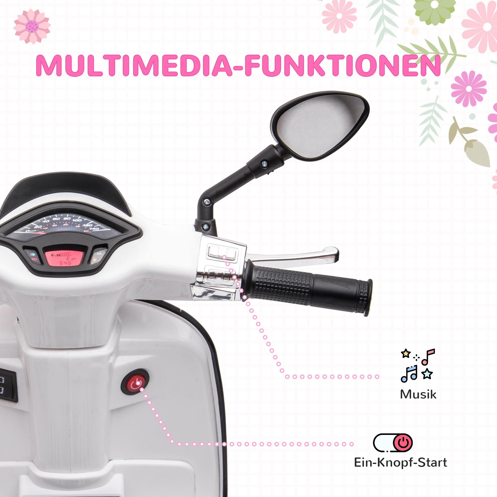 AIYAPLAY Kinder Elektro Motorrad