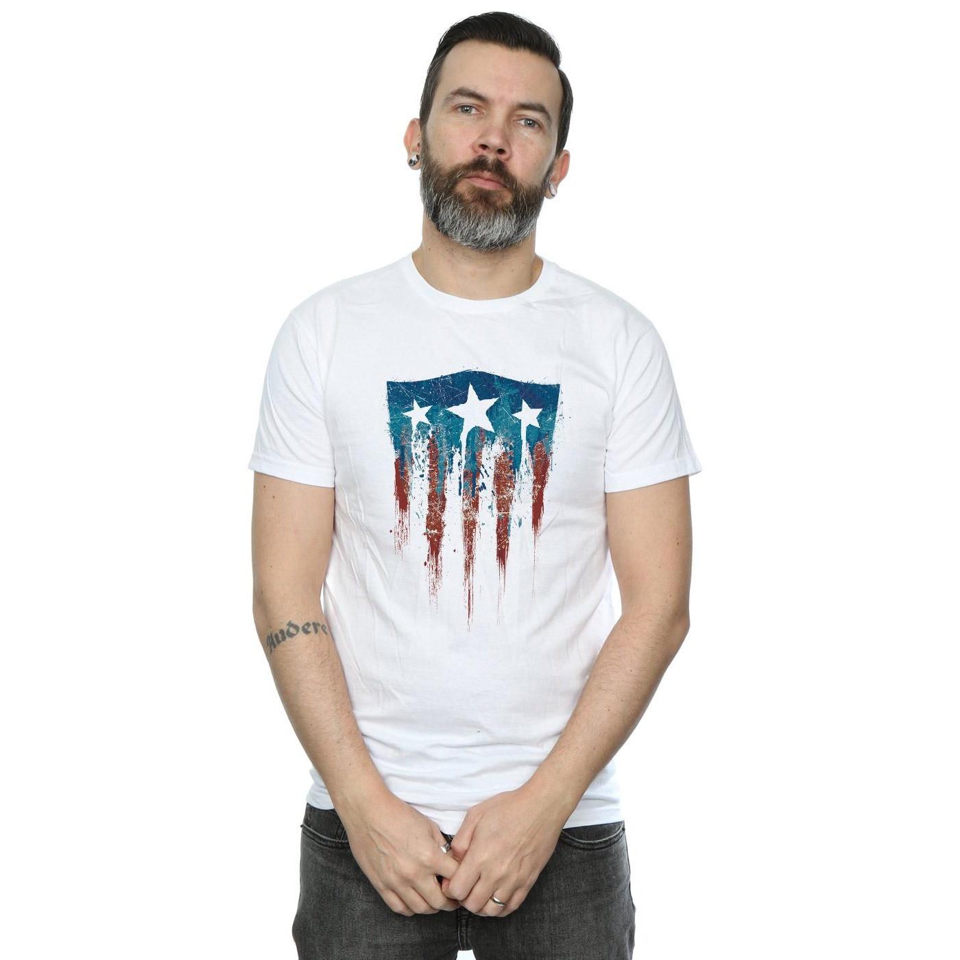 MARVEL Avengers Captain America Schild T-Shirt