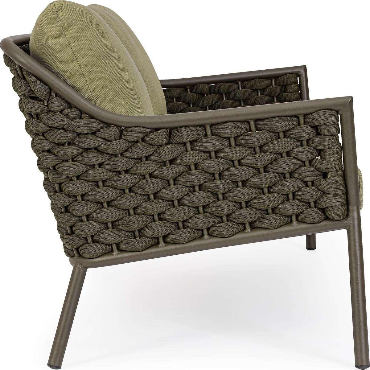mutoni Gartensofa Everly 2-Sitzer olive
