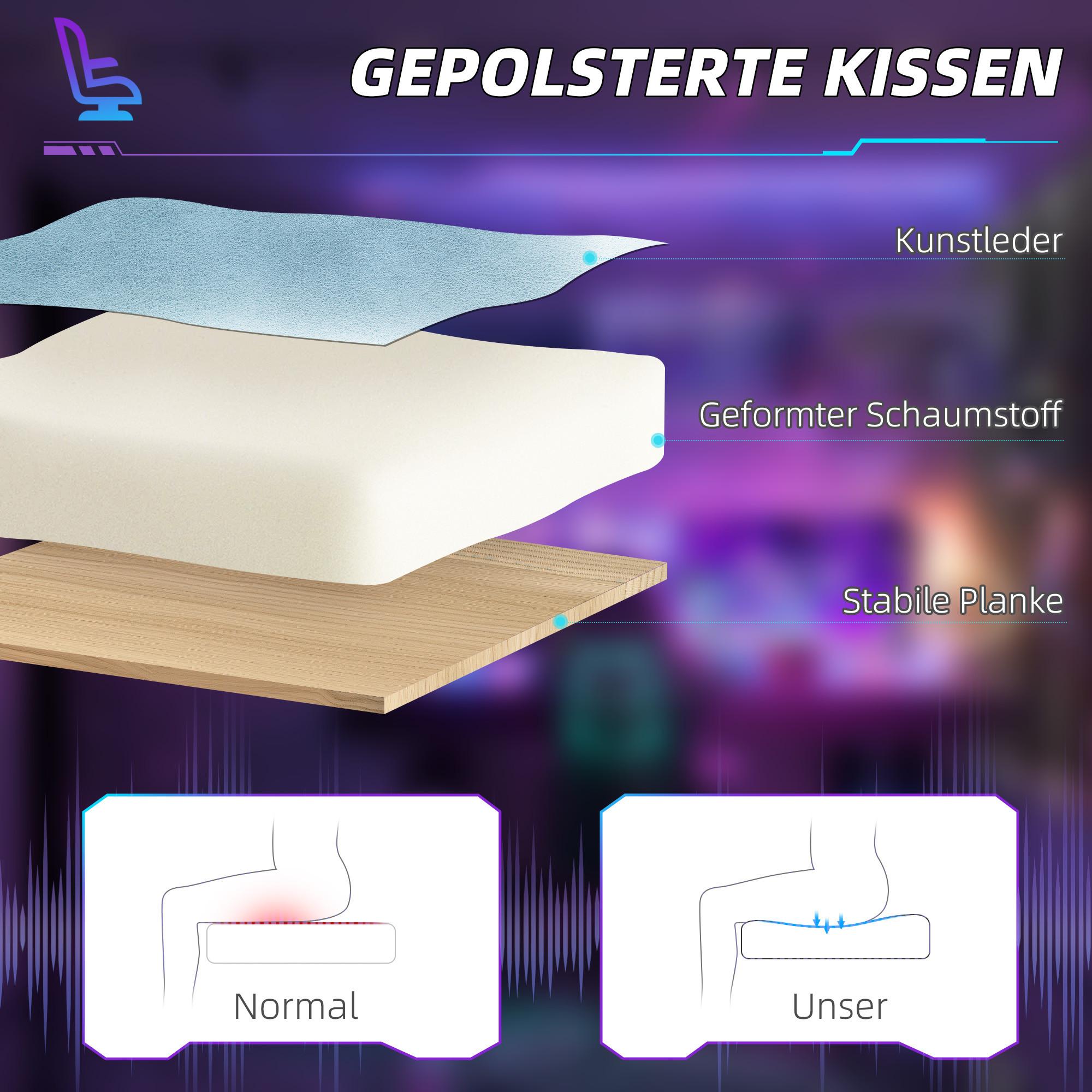 HOMCOM Gamingstuhl