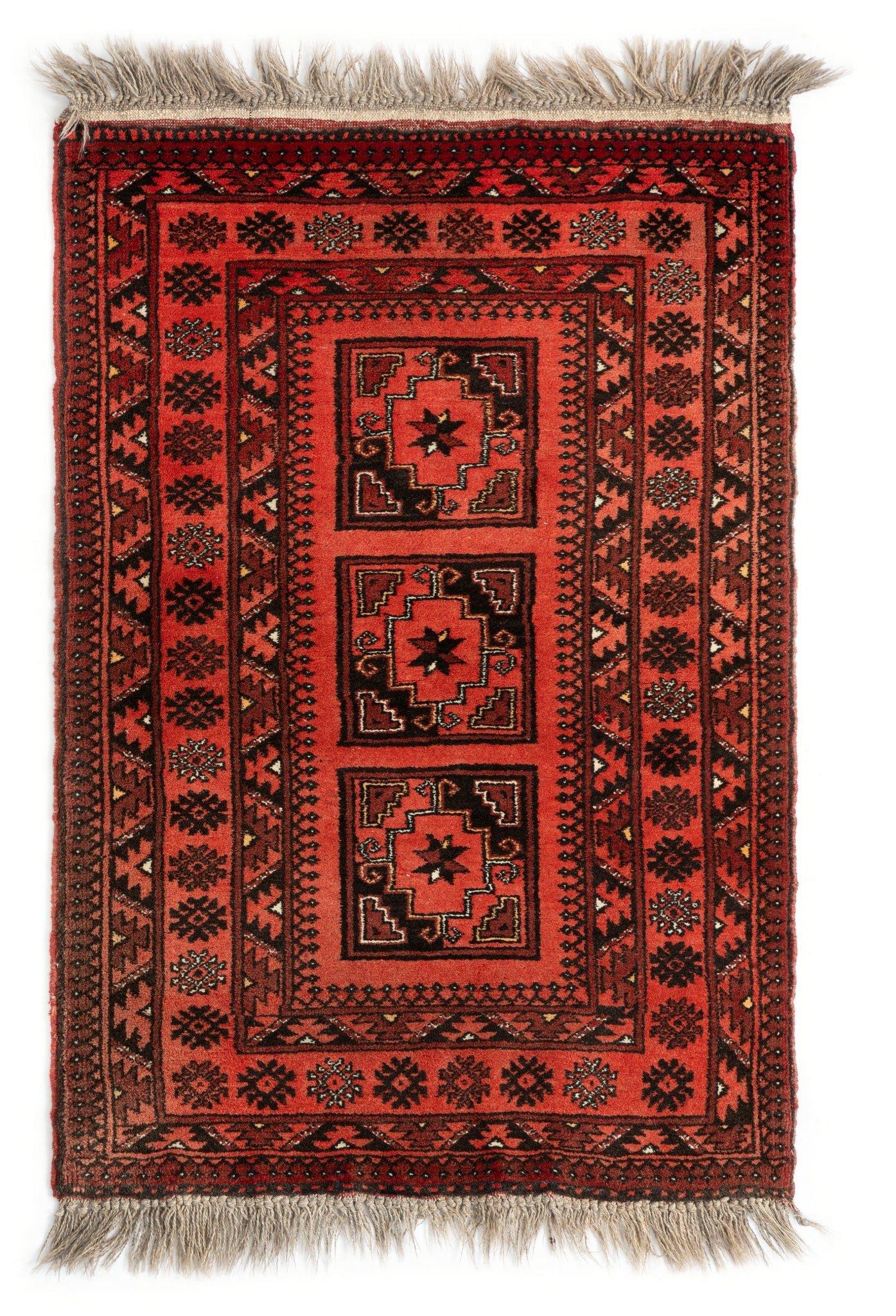 VIDAL Handgemachter Teppich Afghan