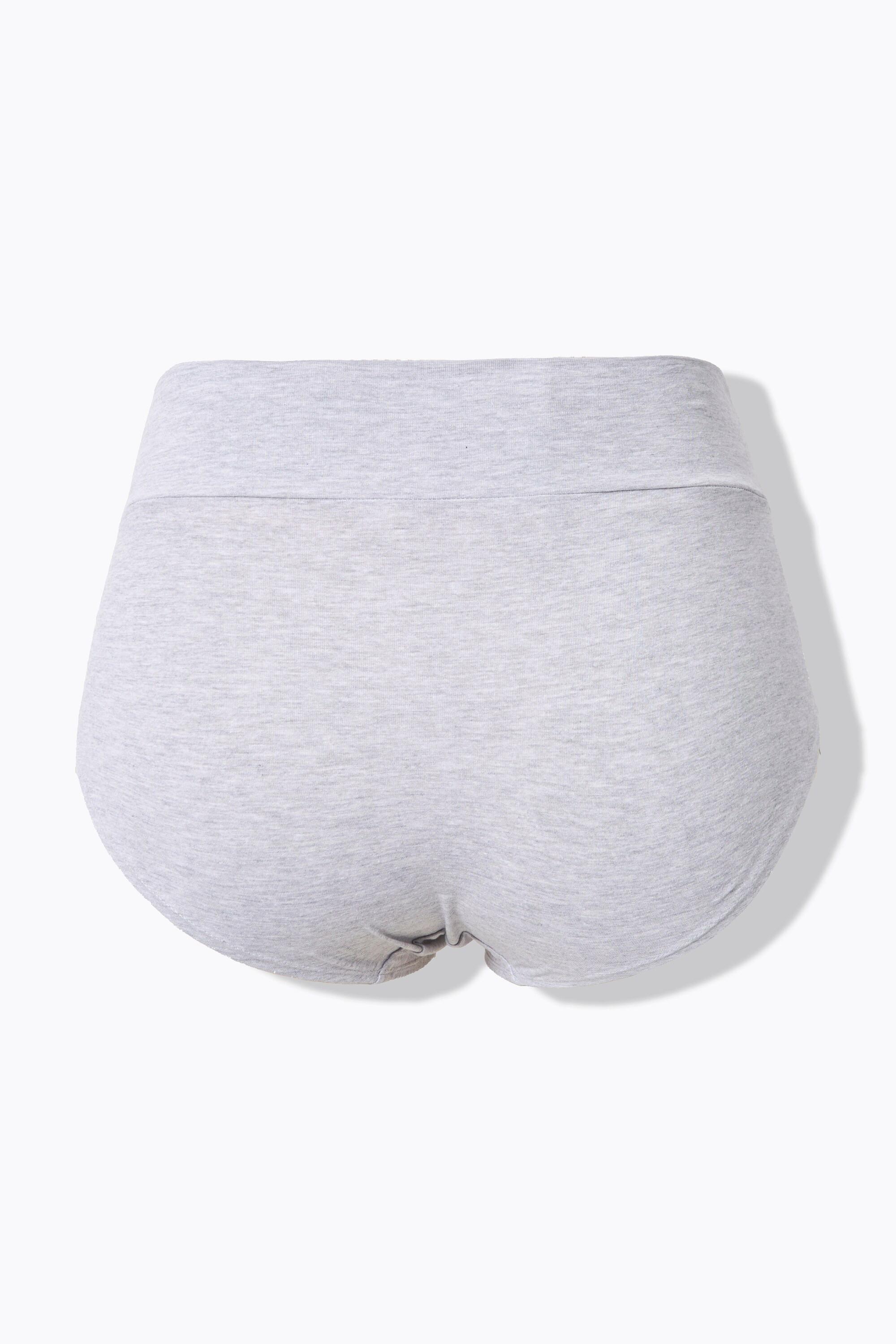 Ulla Popken Bellieva-Slip, breites Bündchen, Biobaumwolle, GOTS