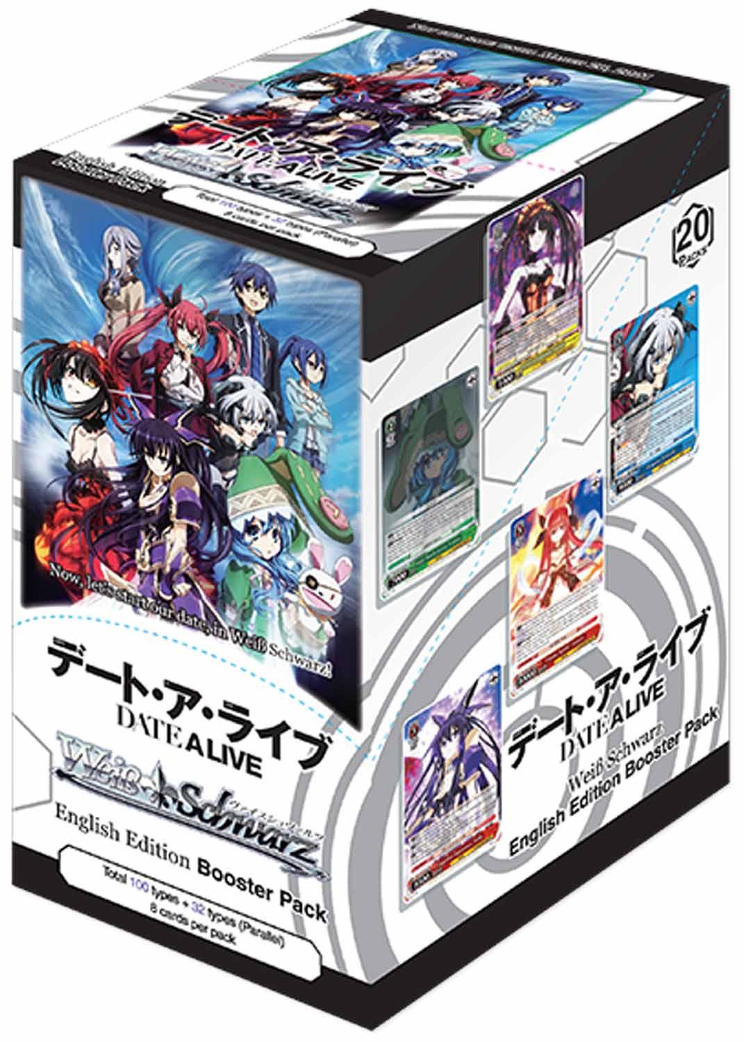 Bushiroad Date A Live Booster Display - Weiss Schwarz TCG - EN