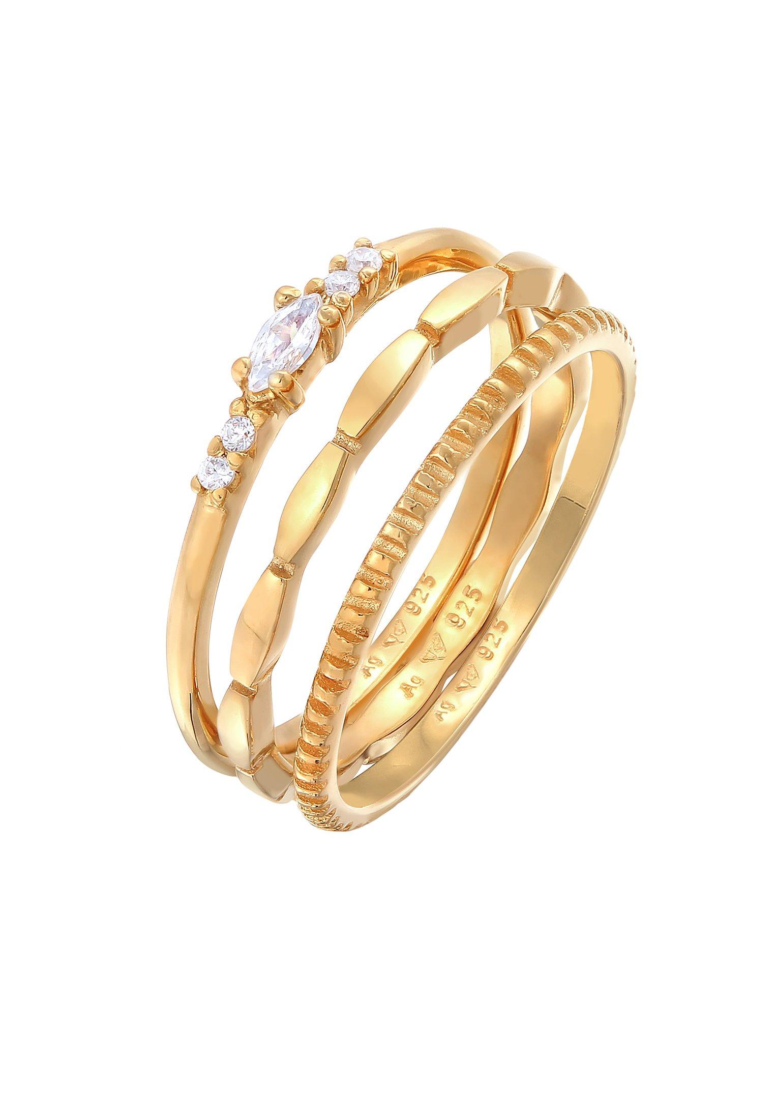 Elli Ring Zirkonia Marquise Basic Stapelring
