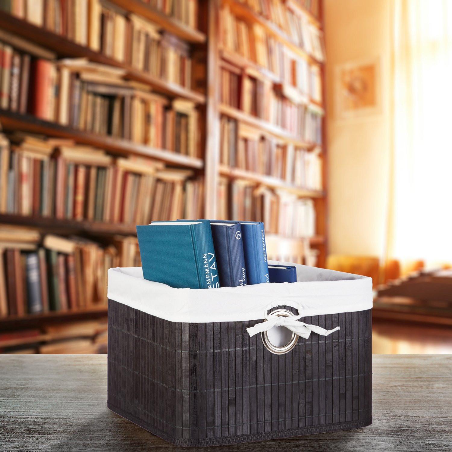 B2X Aufbewahrungskorb aus Bambus