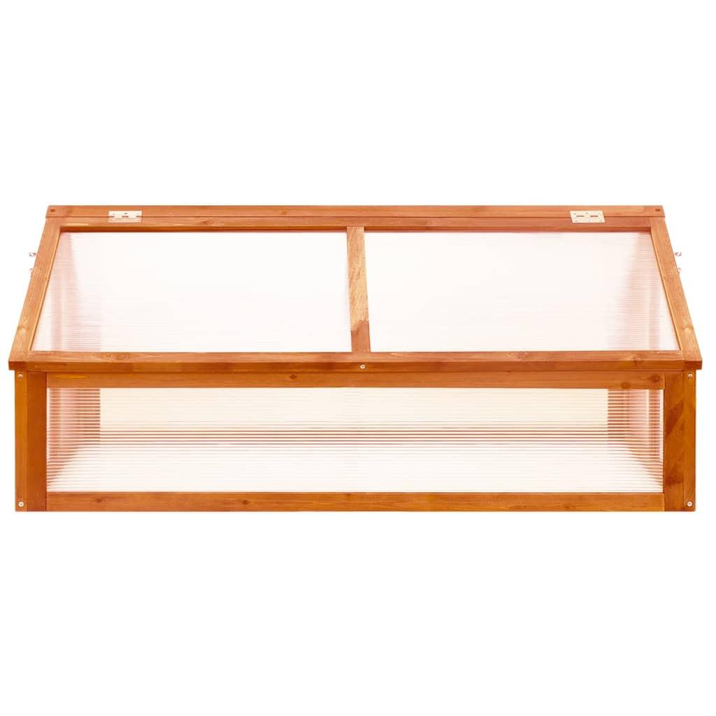 VidaXL Gewächshaus holz
