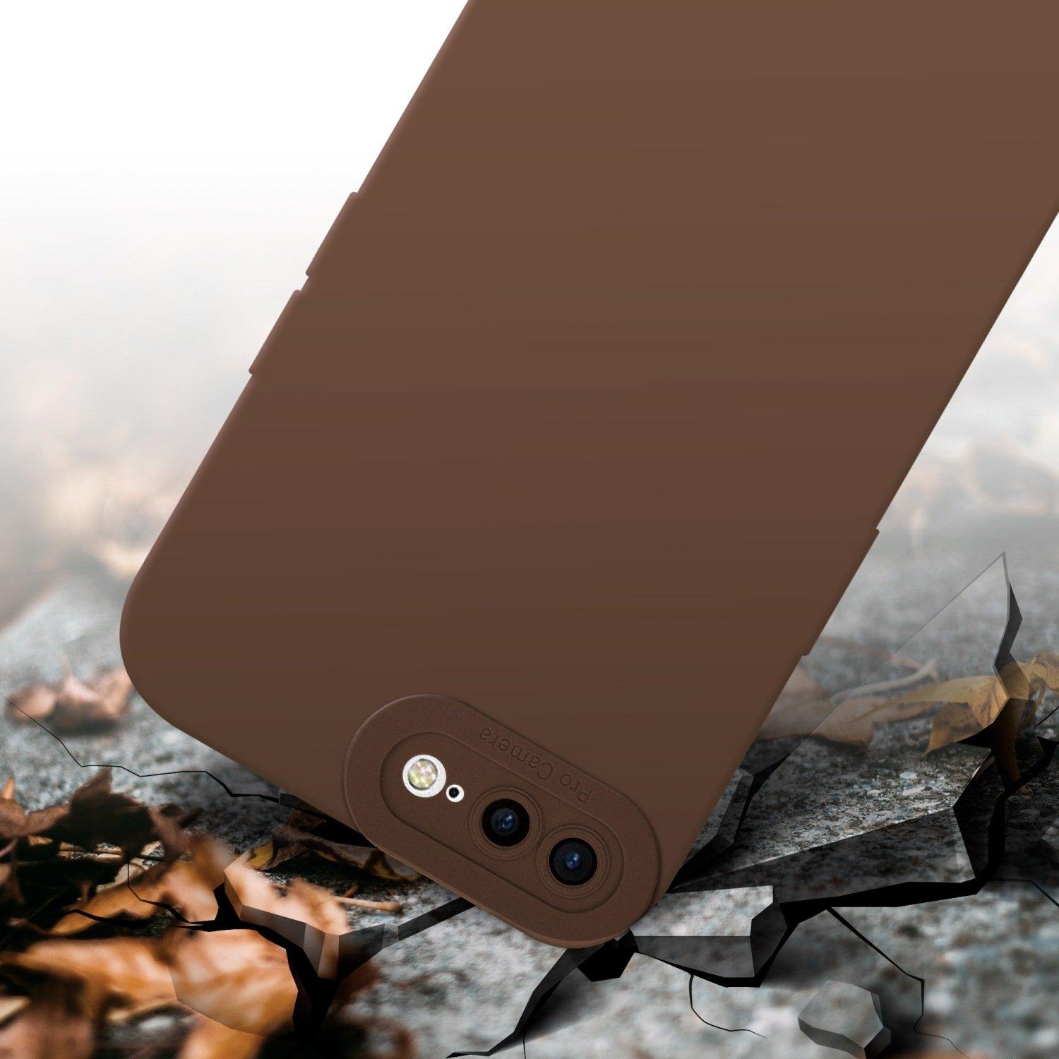 Cadorabo Hülle für Apple iPhone 7 PLUS 7S PLUS 8 PLUS TPU Silikon