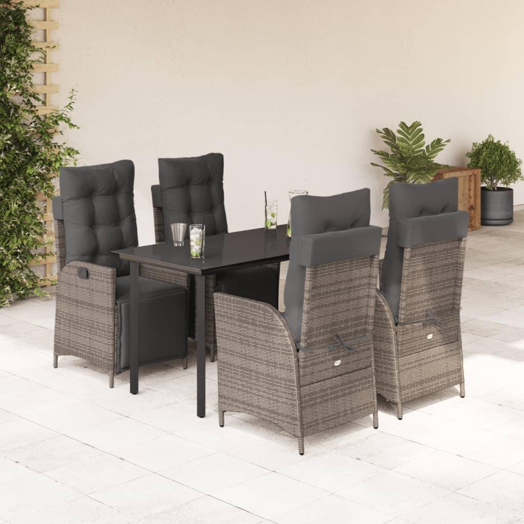 VidaXL Garten essgruppe poly-rattan
