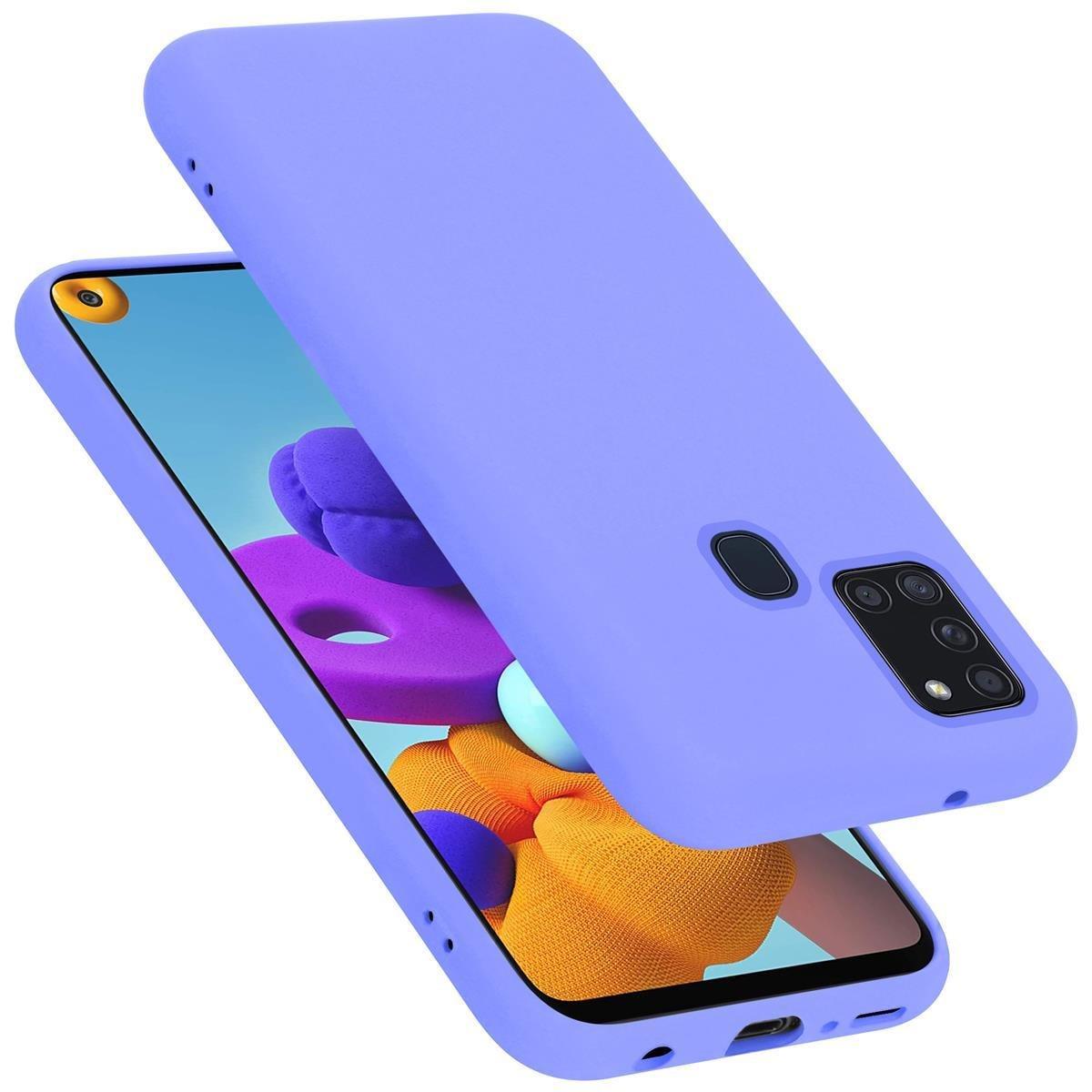 Cadorabo Hülle für Samsung Galaxy A21s TPU Silikon Liquid