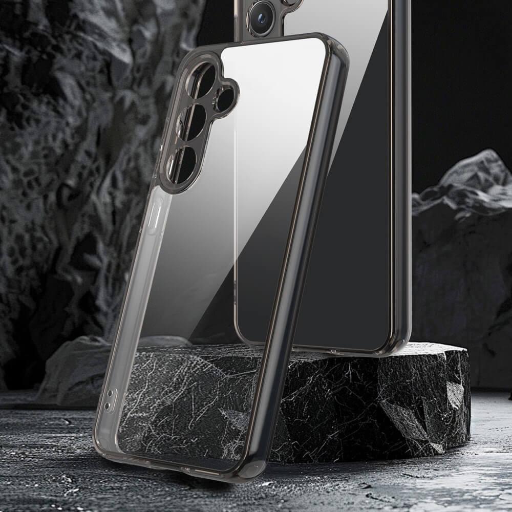 Cover-Discount Galaxy S25 - Acryl-Handyhülle mit Bumper und Kameraschutz