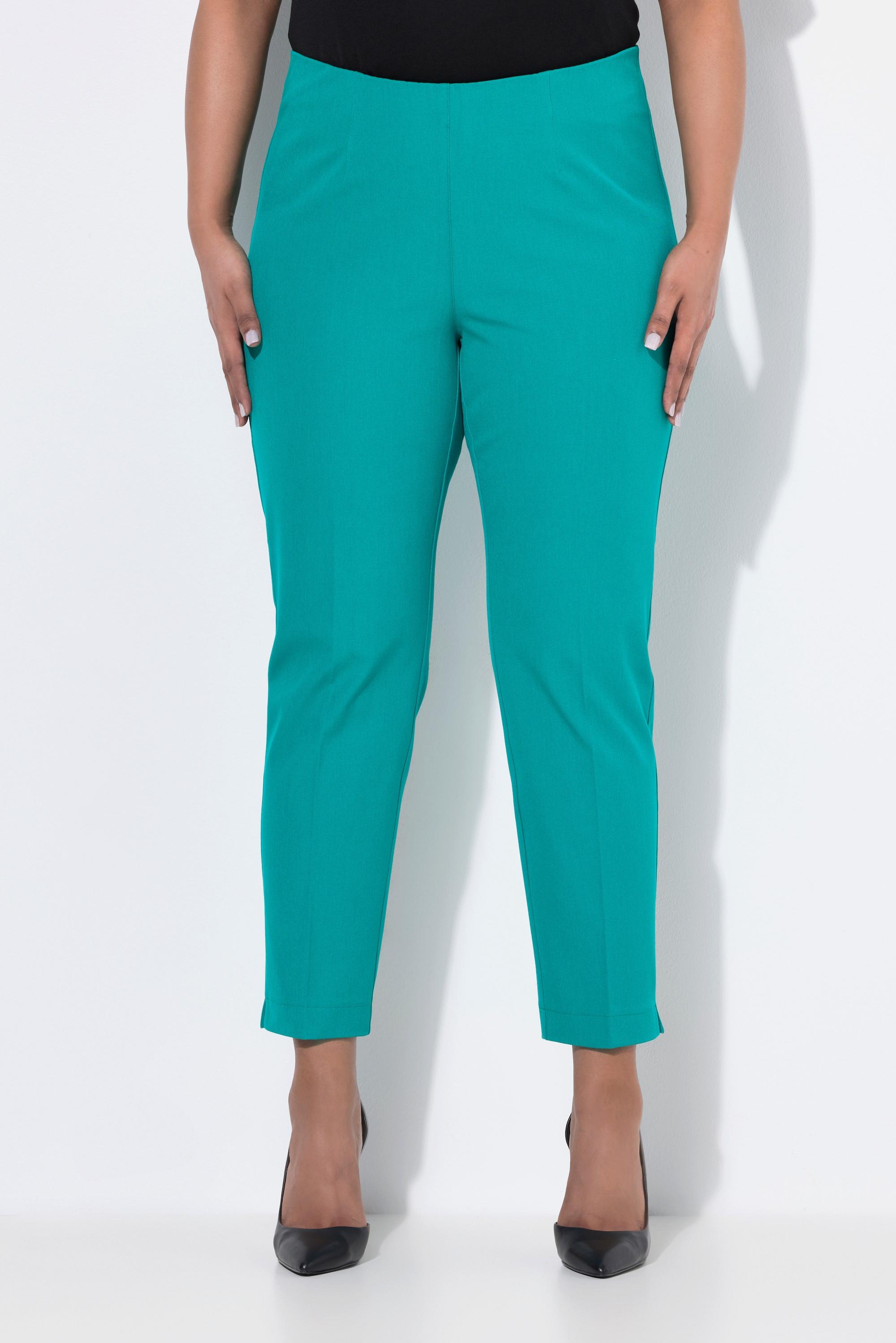 Ulla Popken 7/8 Hose Schmales Bein Elastikbund