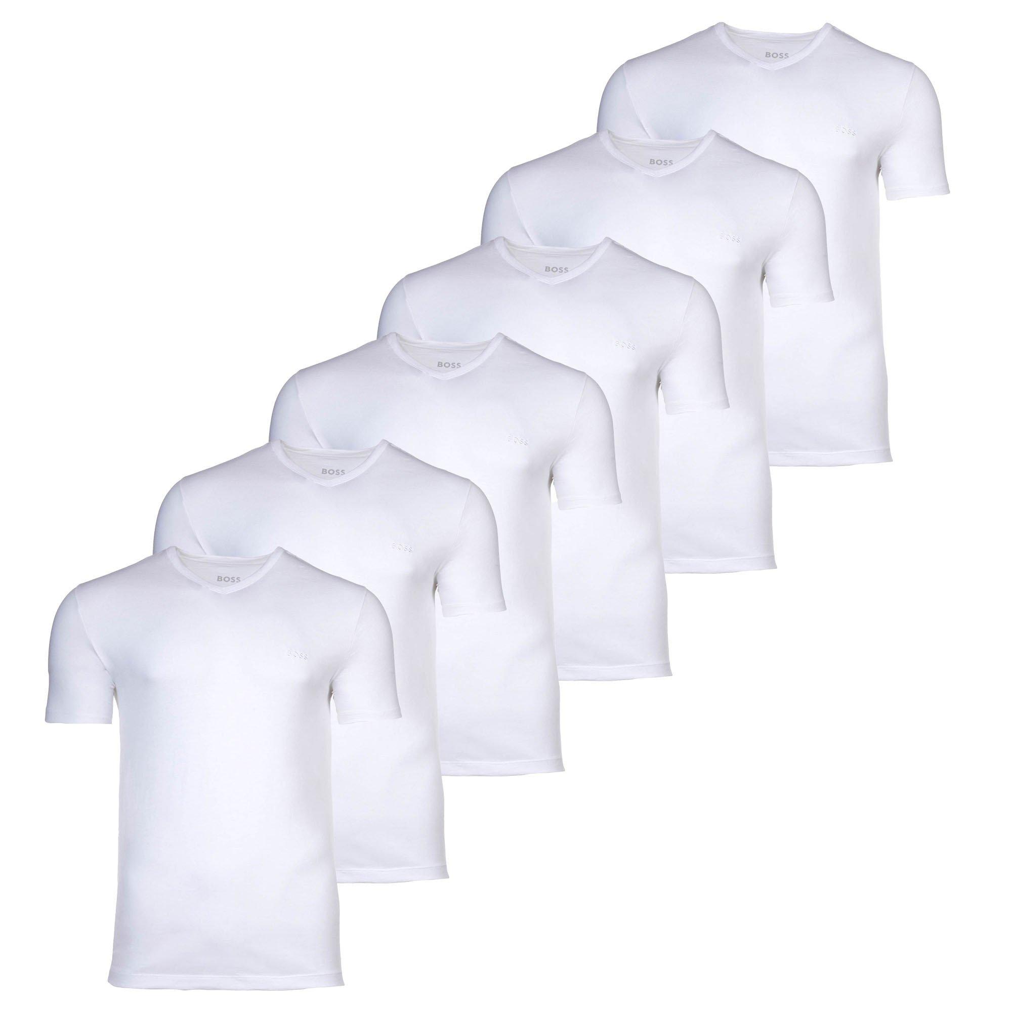 BOSS V-Ausschnitt Kurzarm Regular Fit T-Shirt