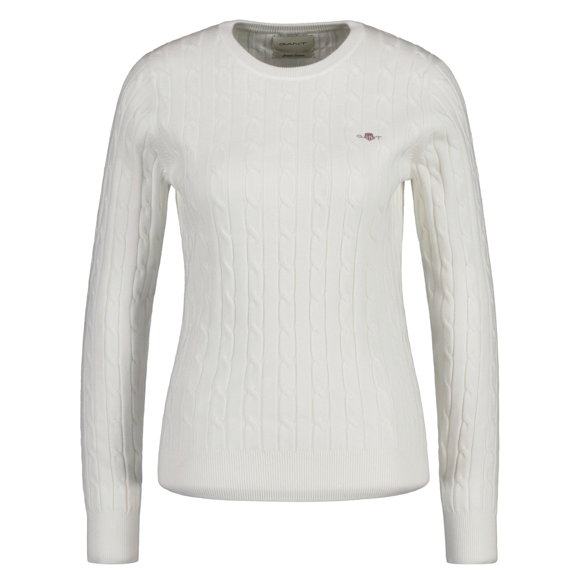 GANT Strickpullover Figurbetont