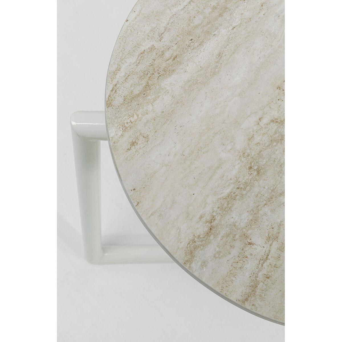 KARE Design Beistelltisch Easy Living greige rund 46