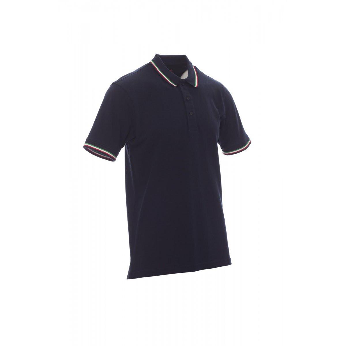 Payper Wear Polo-Shirt mit gestreiftem Kragen und Bündchen