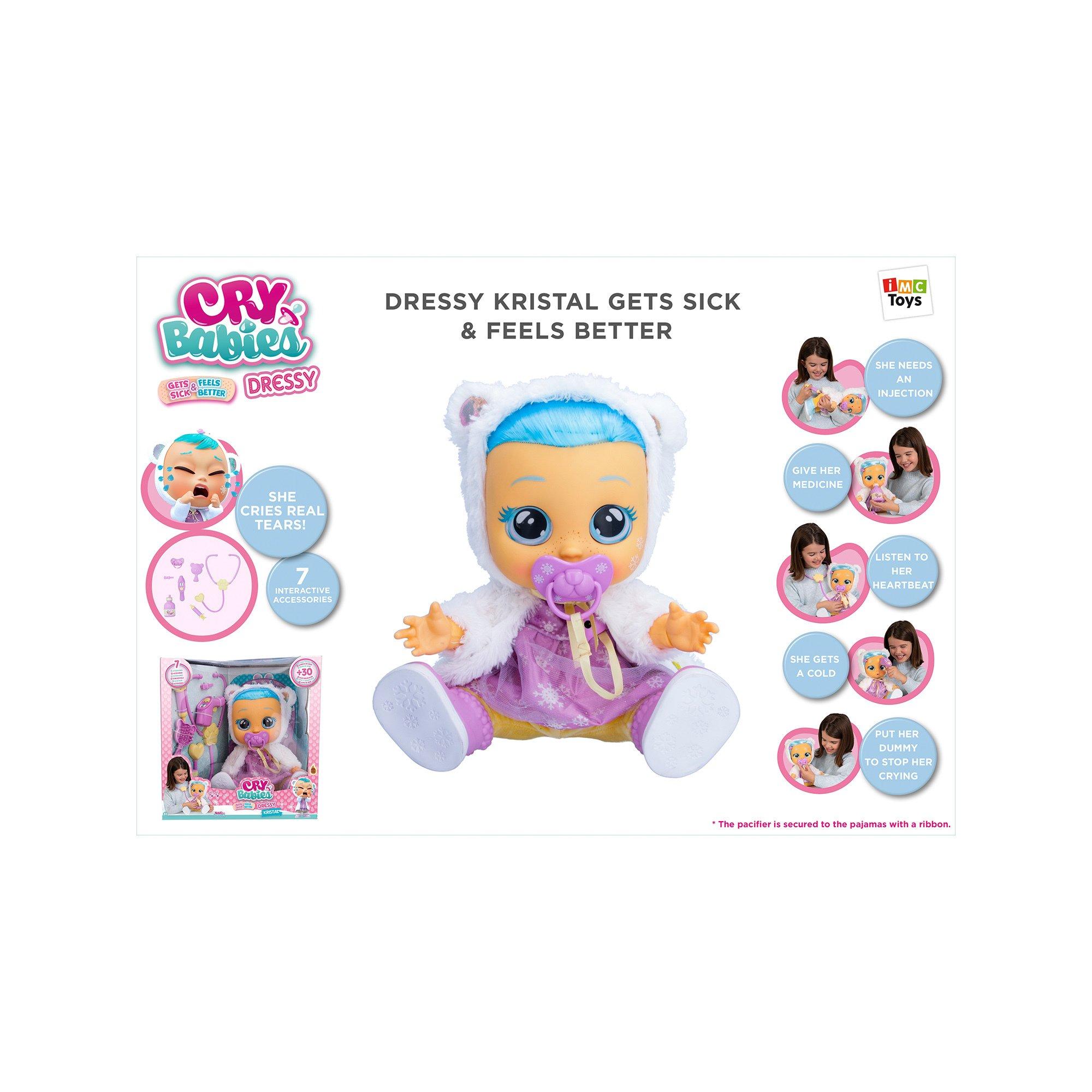 IMC Toys Cry Babies Dressy Kristal