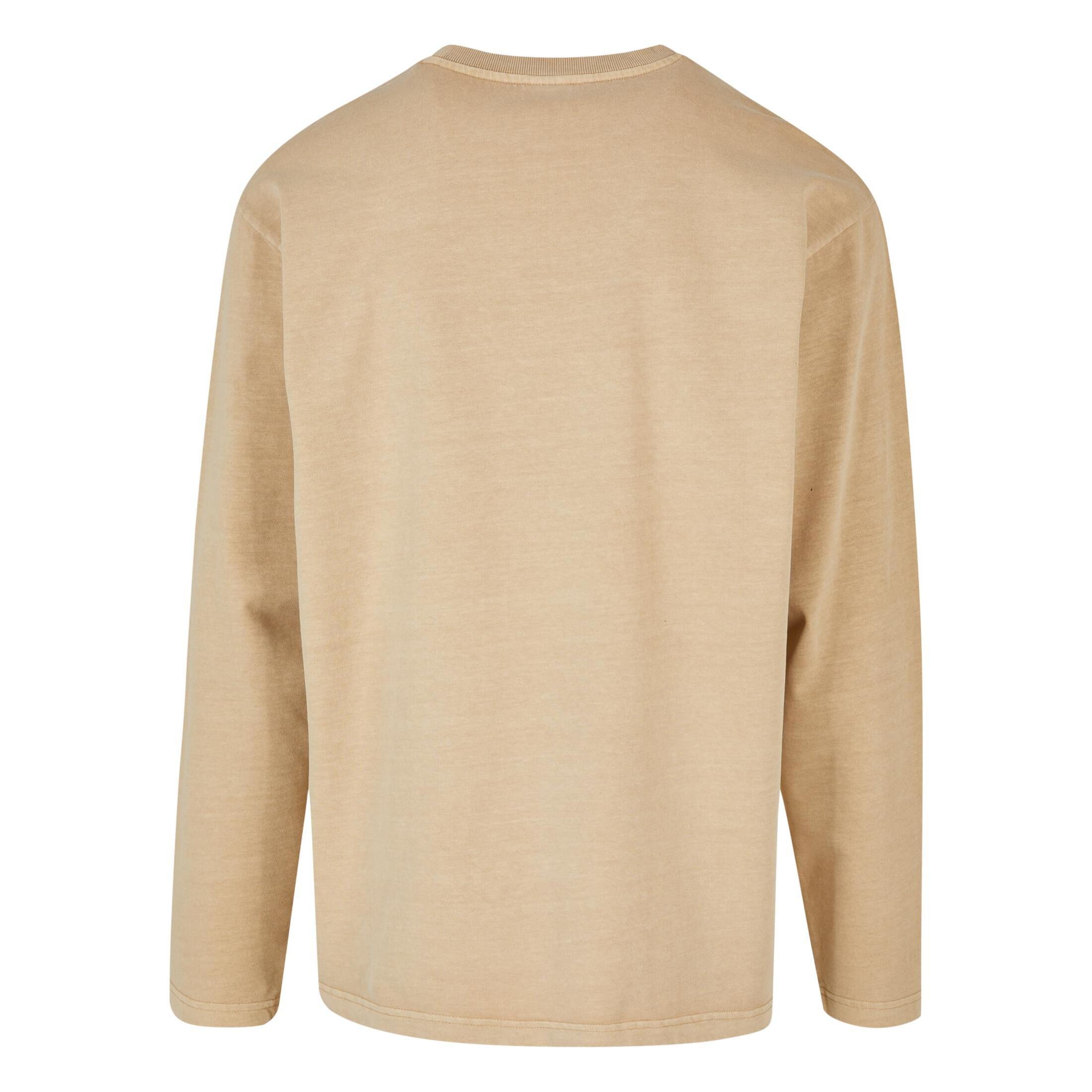 URBAN CLASSICS Oversize Langarm Heavy Garment Dye T-Shirt