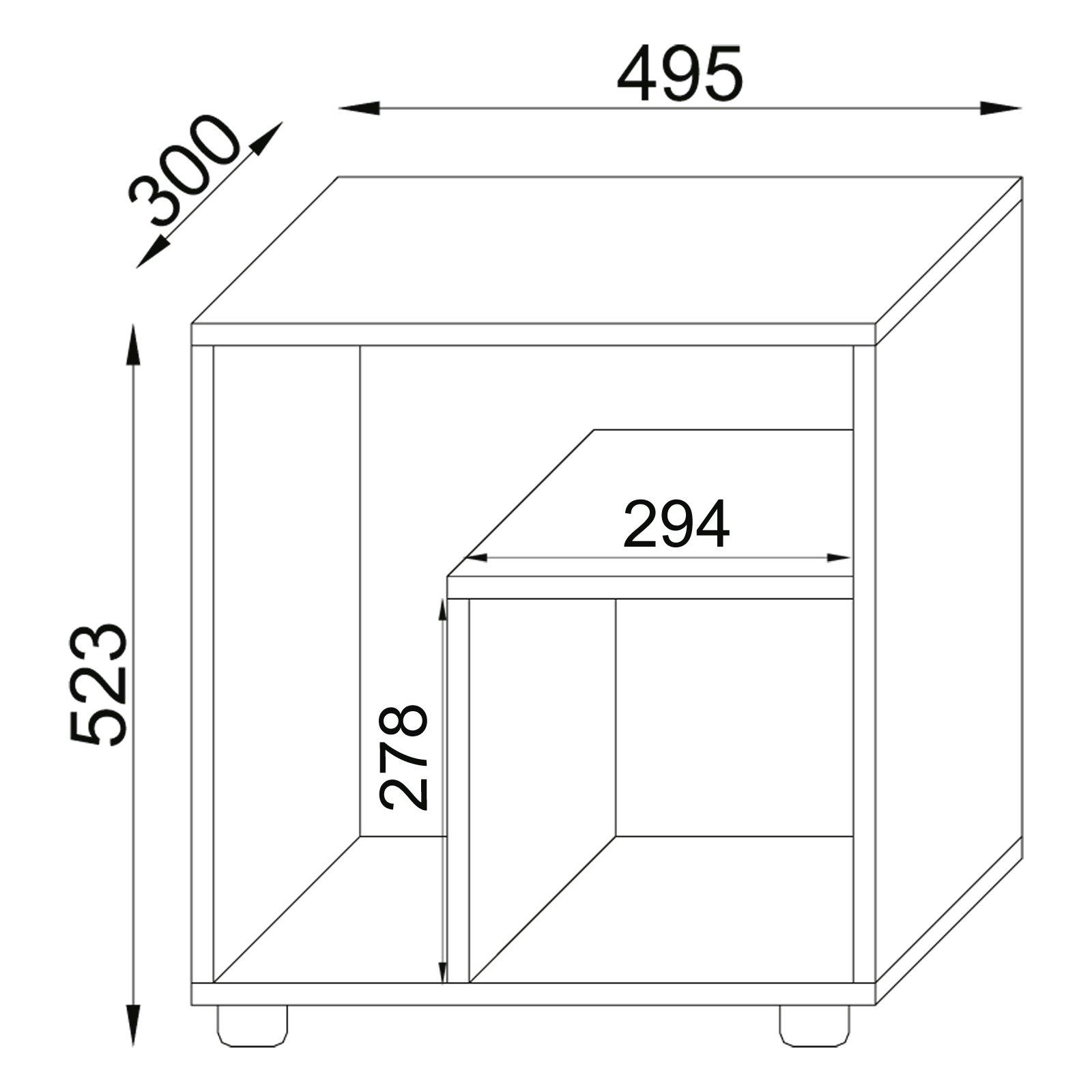 VCM Holz Kaffeetisch Zeito