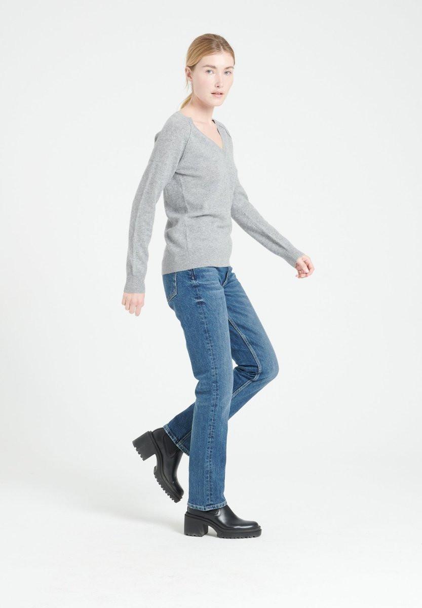Studio Cashmere8 LILLY 6 Pullover mit V-Ausschnitt - 100% Kaschmir