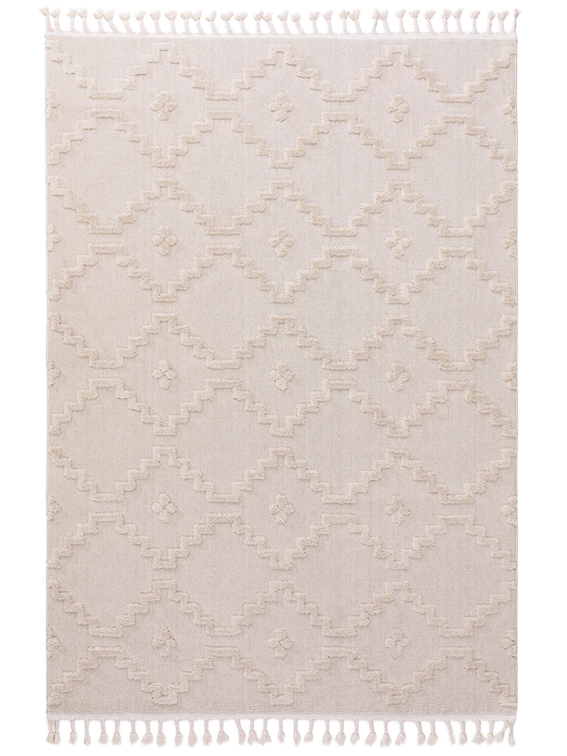 Benuta Teppich Oyo Cream